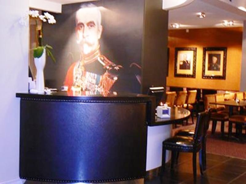 Home Hotel Majoren Skovde Nhà hàng bức ảnh